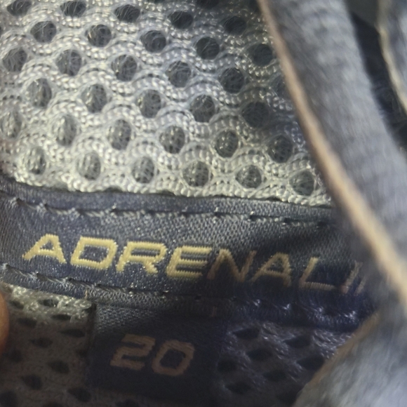 Brooks Adrenaline Gts 20 Athletic Sneakers  Gray & Purplish/Blue Women's 7 - Picture 8 of 16